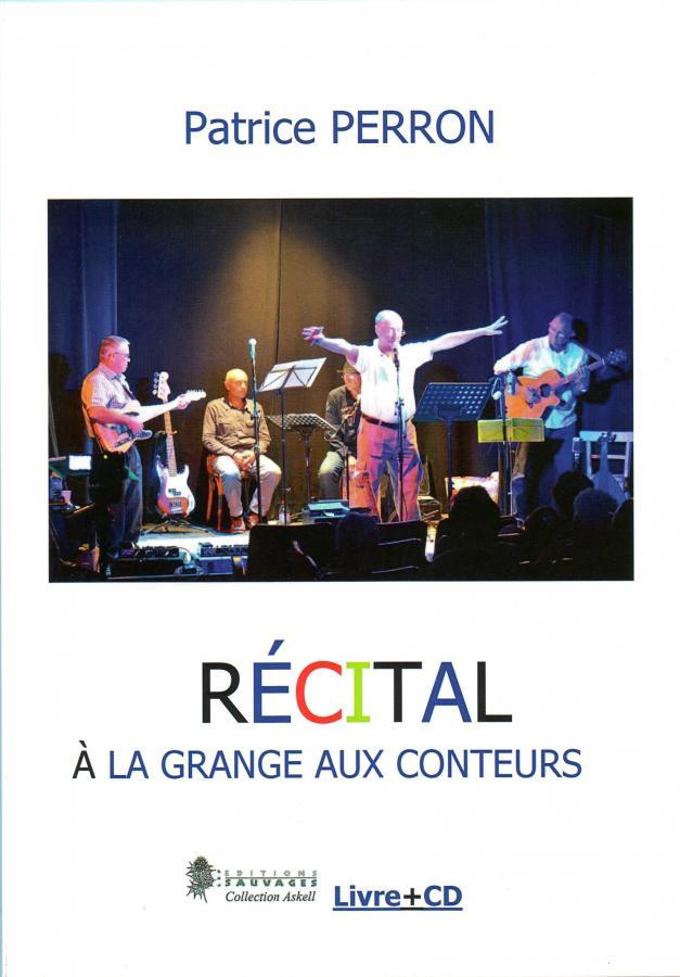Couverture du livre-cd de Patrice Perron