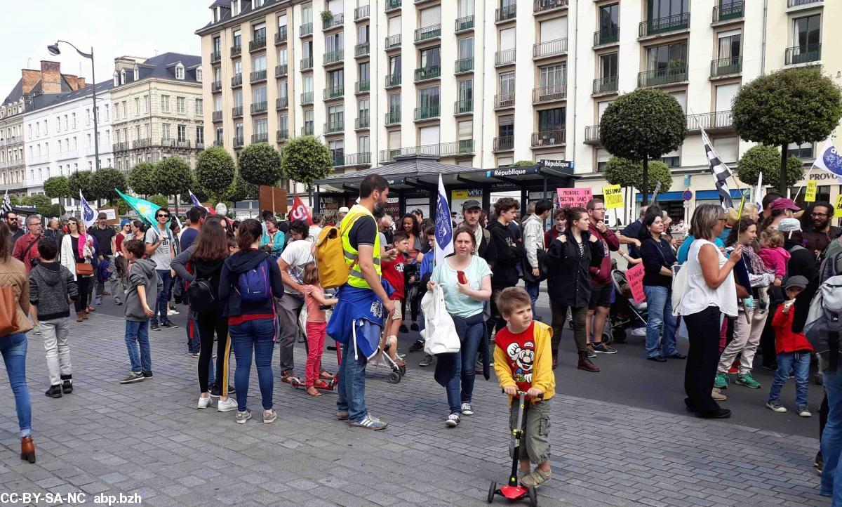 manifestation DIWAN Rennes/Roazhon