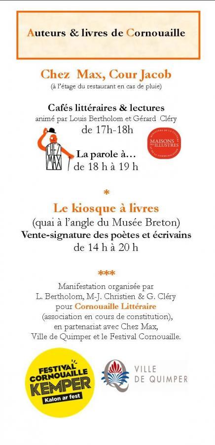 Cornouaille, affiche simple