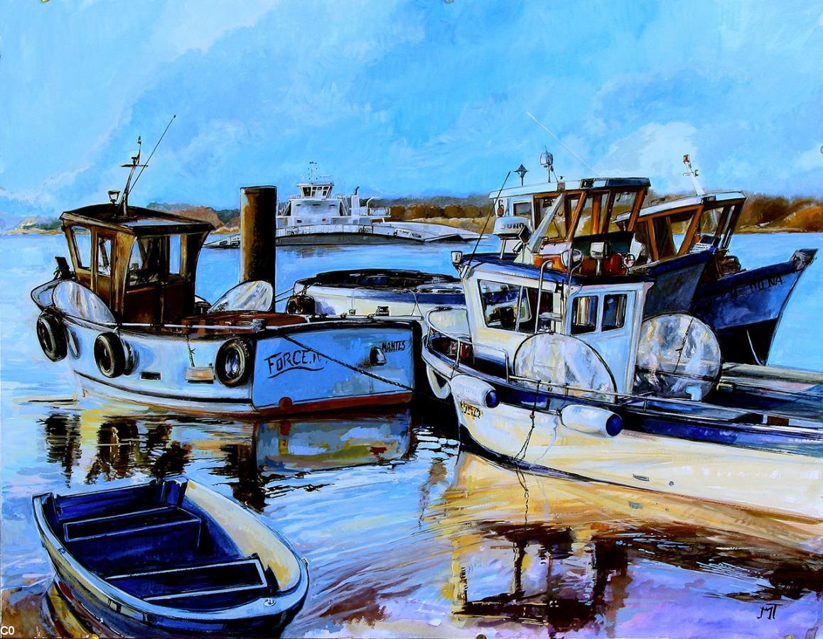 6-Dans l'anse des bacs du Pellerin. 6-Dans l'anse des bacs du Pellerin.