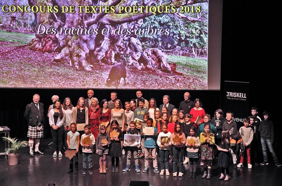 Salon Bigouden du Livre Remise des prix du concours de textes poétiques 2018 " des racines et des arbres"