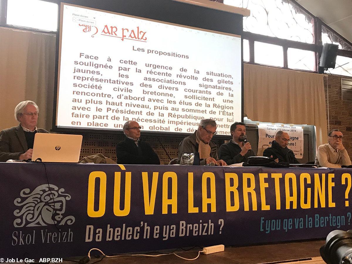 à Carhaix samedi 12 janvier 2019