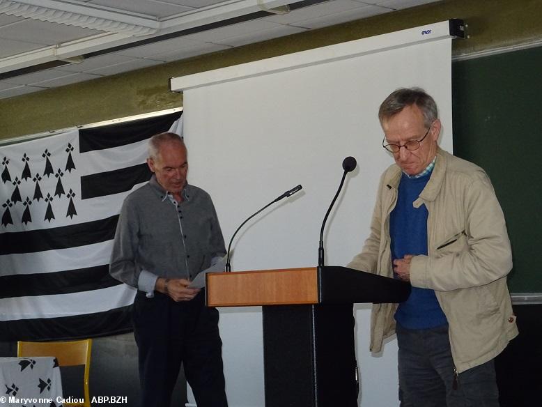 Assemblée générale 2019 de l'ICB : Tangi Louarn, Président de Kevre Breizh Assemblée générale 2019 de l'ICB : Tangi Louarn, Président de Kevre Breizh