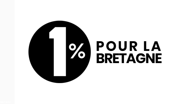 Logo officiel du 1% pour la Bretagne