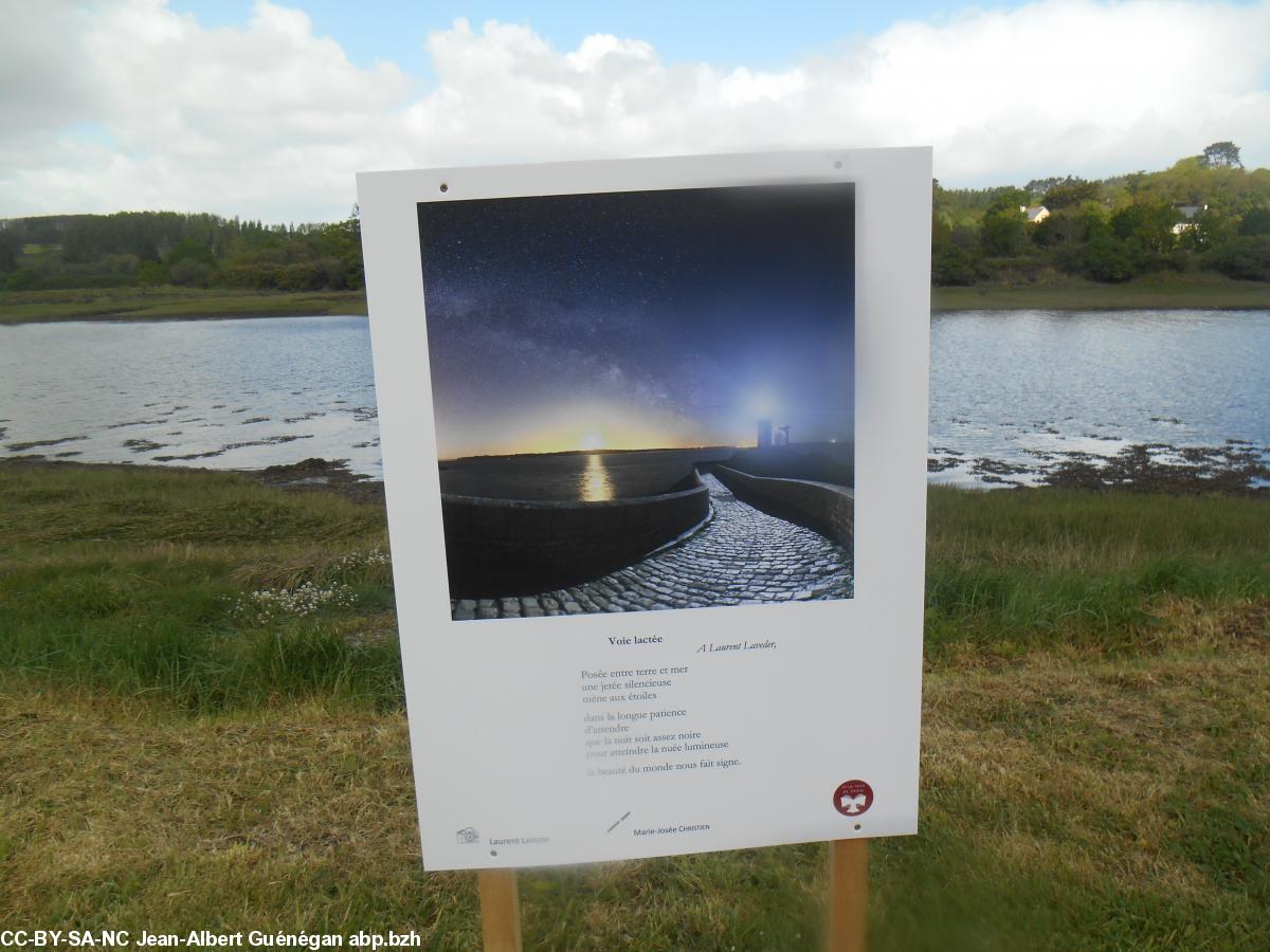 Exposition photographie-poème Daoulas 2019  (Laurent Laveter et Marie-Josée Christien)