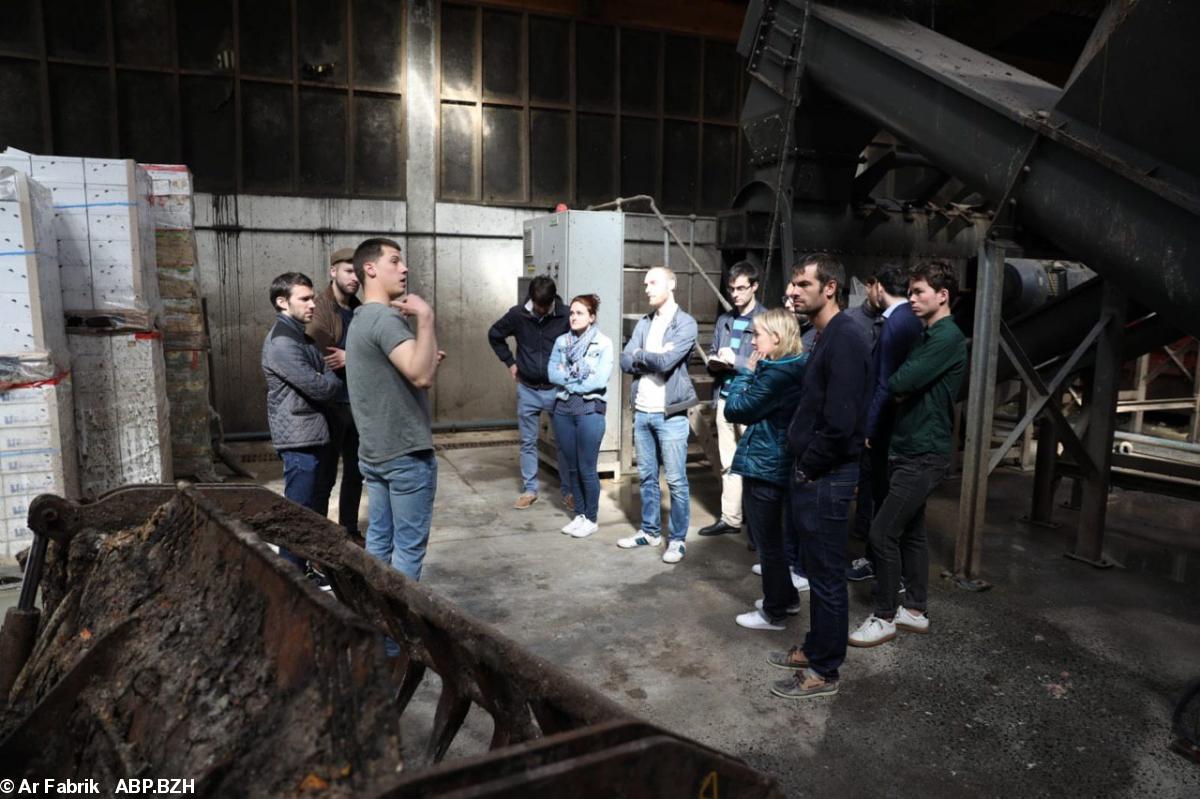 Visite de l’unité de méthanisation