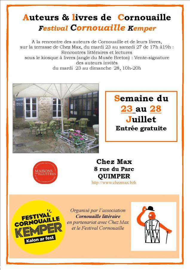 Cornouaille Littéraire, affiche 2019