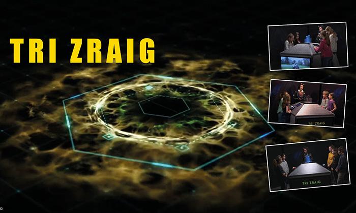 Tri Zraig, le jeu télé en breton pour les enfants de Brezhoweb.