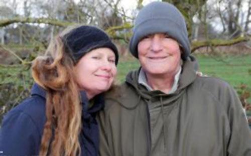 Youenn et sa compagne (photo archives ABP)