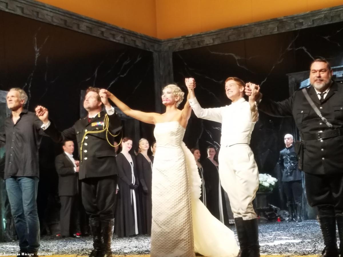 Nicolas Krüger ( direction musicale)Jeremy Ovenden ( Tito) Roberta Mameli ( Vitellia) Abigaïl Levis ( Annio) Christophoros Stamboglis ( Publio)