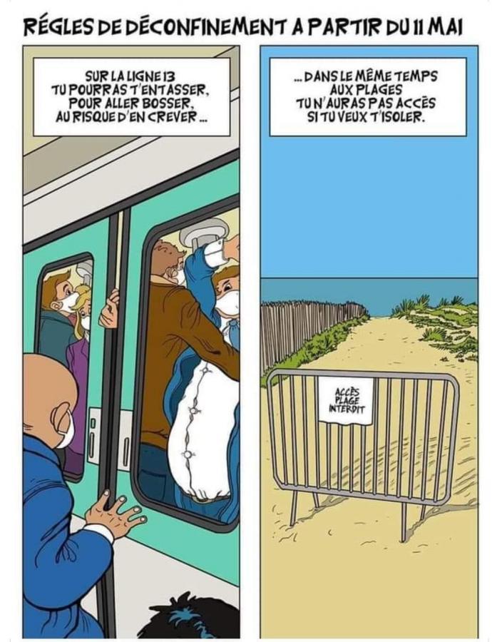 Le "déconfinement" à partir du 11 mai...