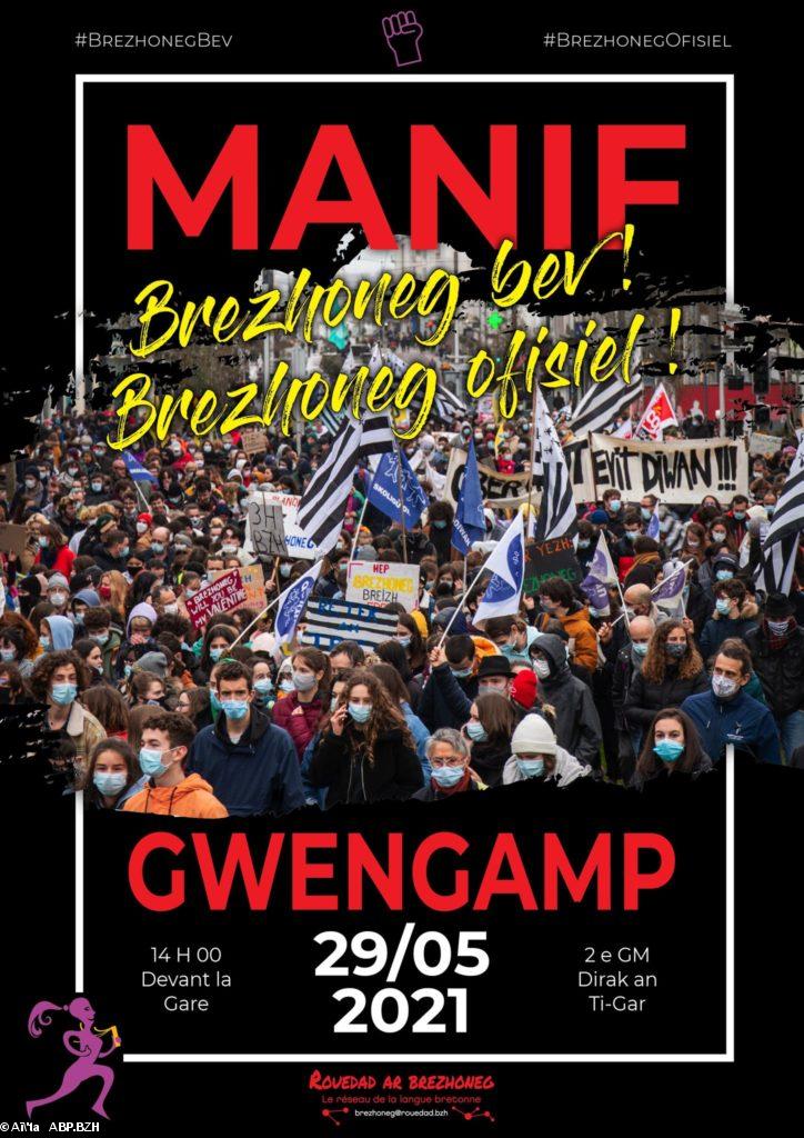 MANIFESTATION À GUINGAMP LE 29 MAI, AÏ'TA