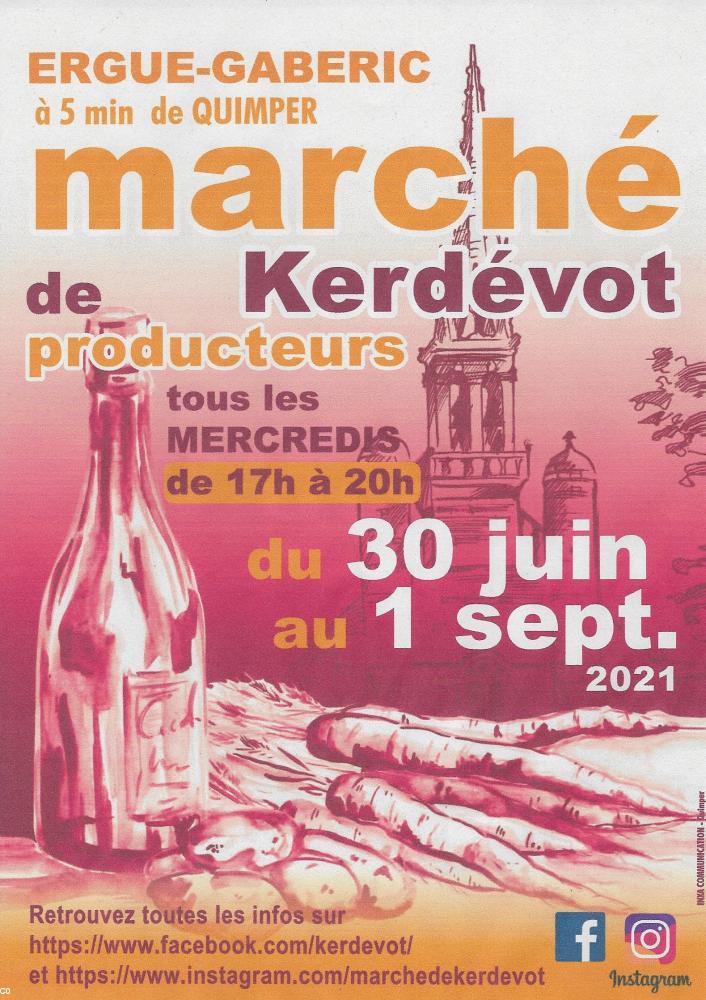 Marché des producteurs de Kerdévot 2021