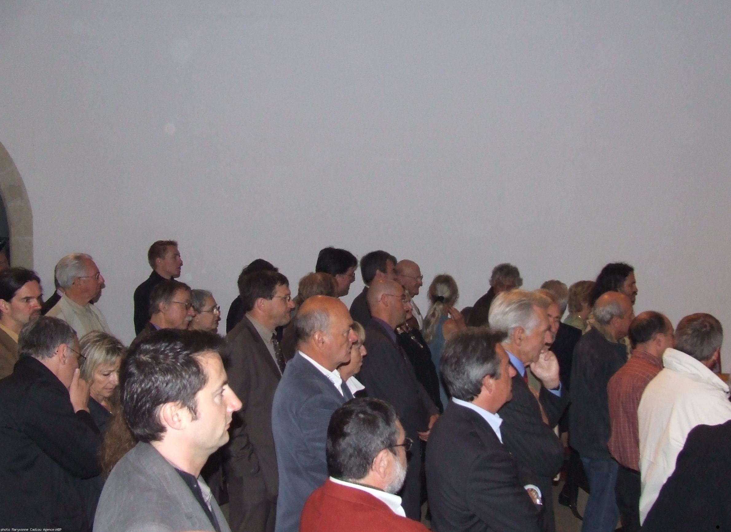 Une partie de l\'assistance. Une partie de l\'assistance.