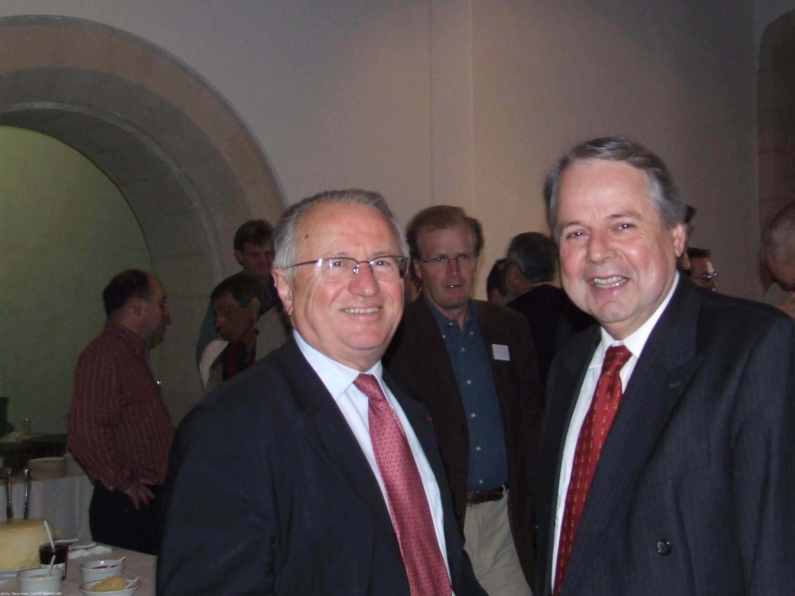 Patrick Mareschal et Yann Ber Thomin. Patrick Mareschal et Yann Ber Thomin.