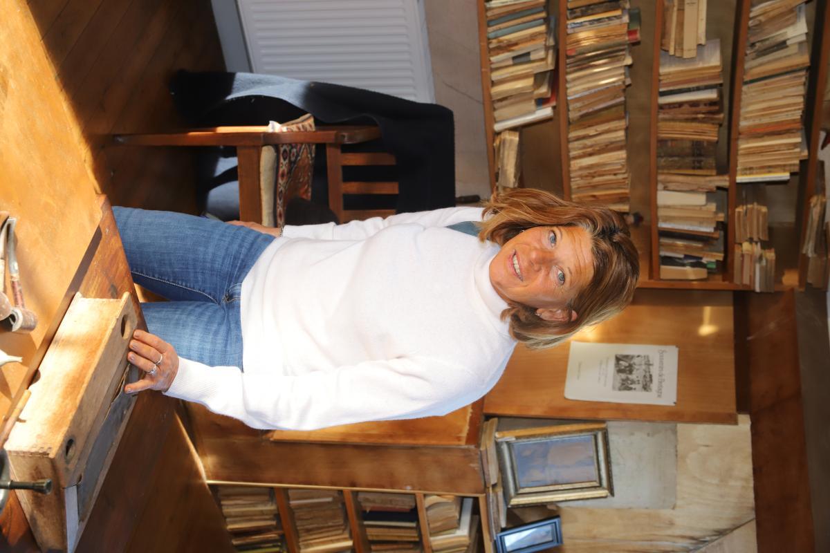 Mona AZZAM à la Maison Louis GUILLOUX