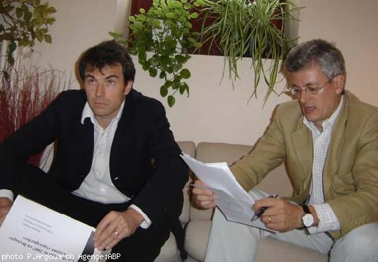 Romain Pasquier et Xavier Debontride