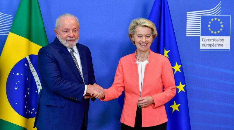 lula et Ursula von der Leyen