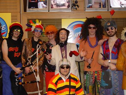 Les Groove boys à Europe 2