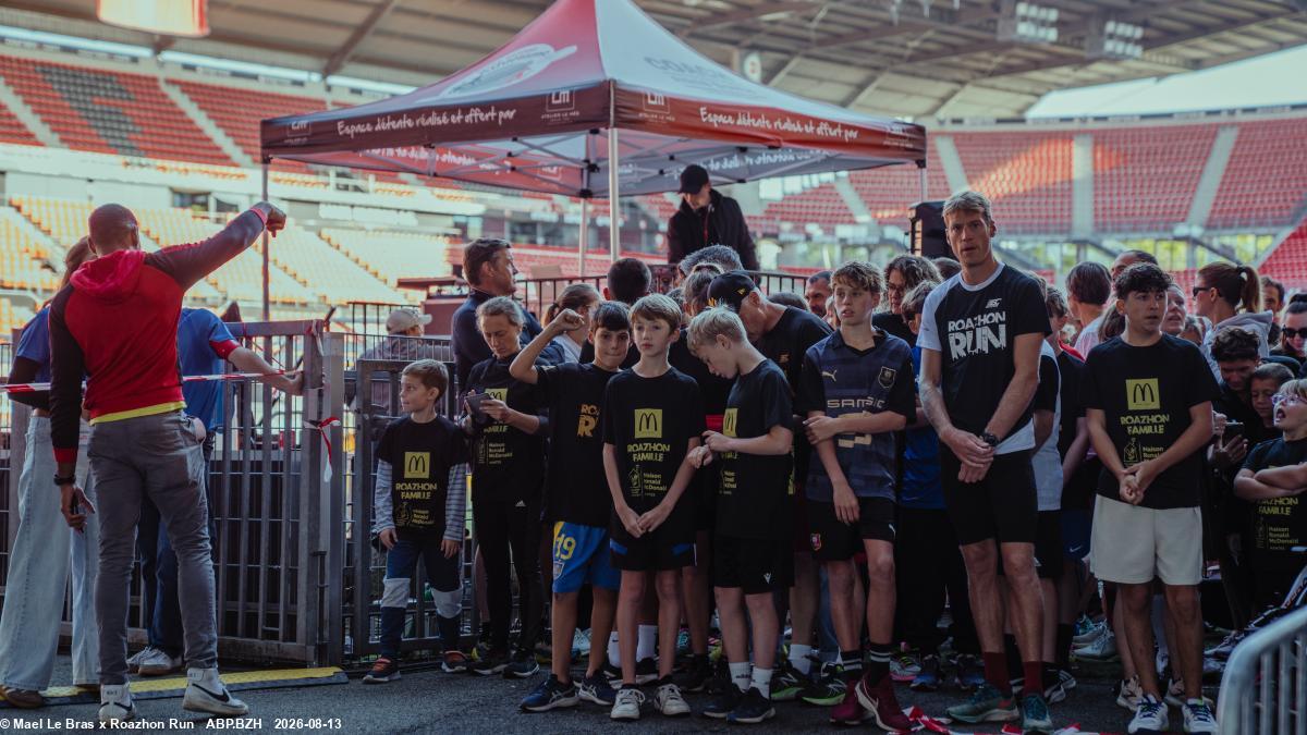 Jeunes coureurs Roazhon Famille - Mc Donald's 2025