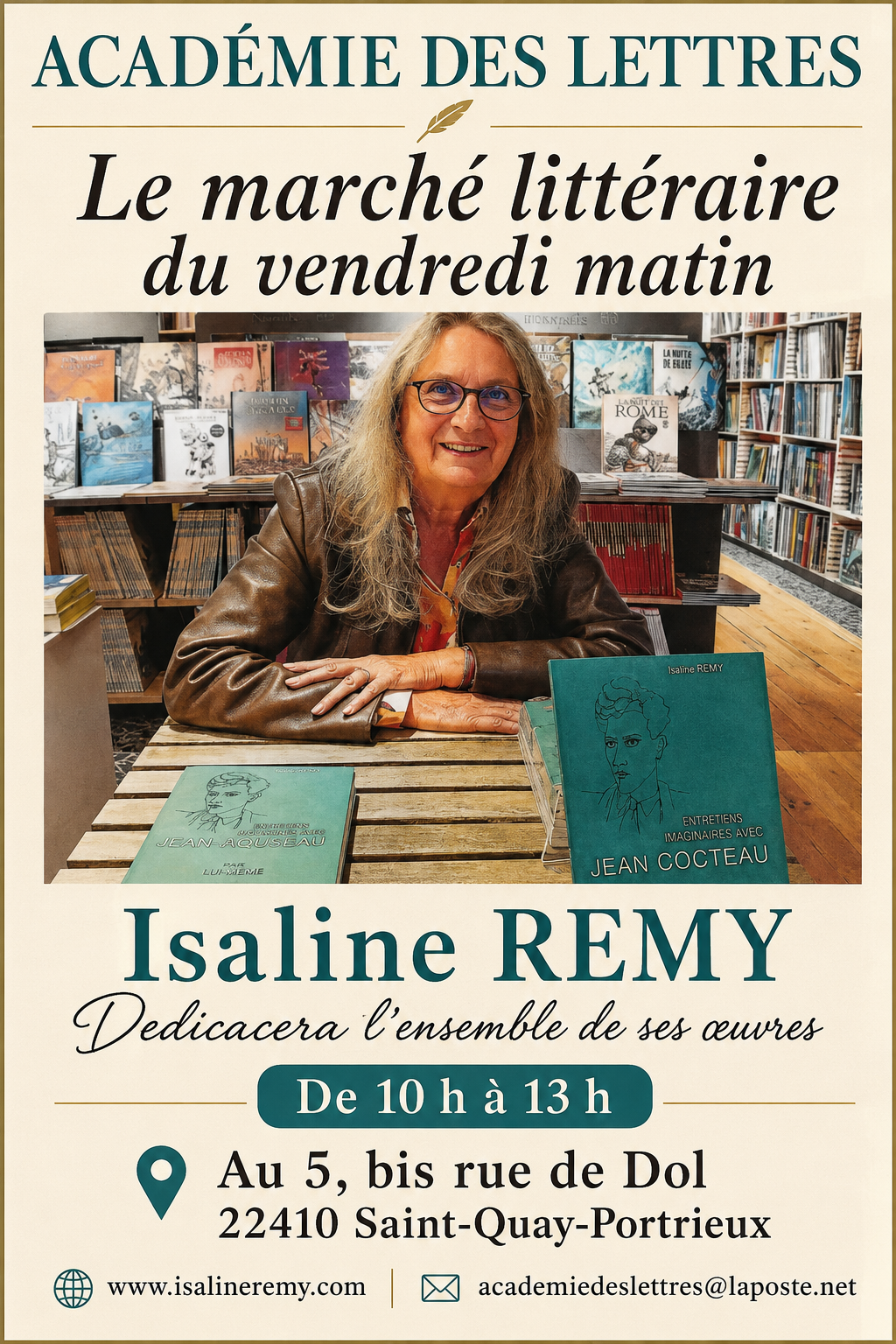 Affiche Académie des Lettres