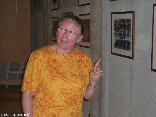 Maryvonne Couëdo auteur de l\'exposition sur les pardons en Morbihan.