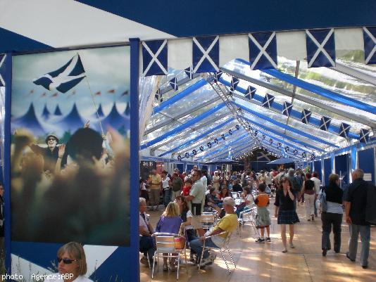 Le Pavillon de l\'Écosse au FIL 2007.