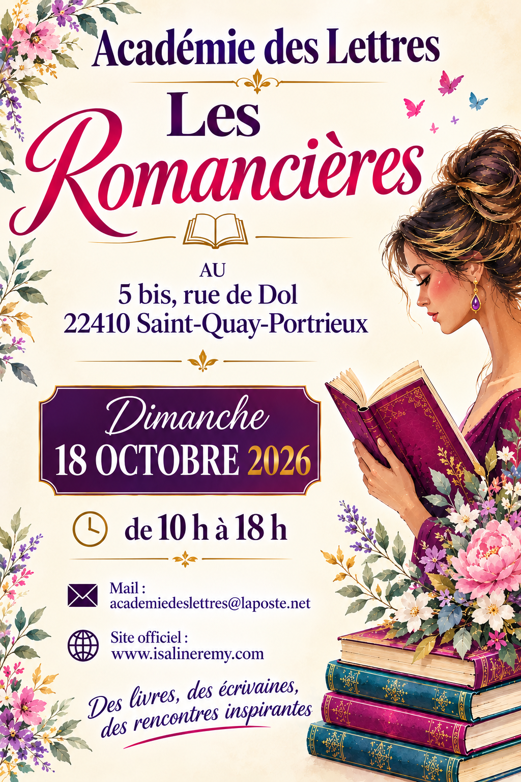 Affiche Académie des Lettres