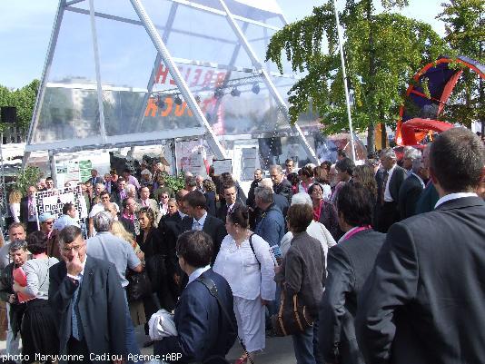 . Une partie des invités. . Une partie des invités.