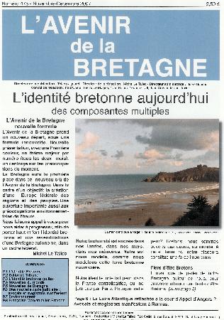 La nouvelle Une de l\'Avenir de la Bretagne