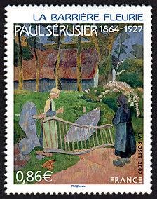 Paul Sérusier. 2007. La Barrière fleurie. (Collection particulière).