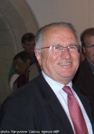 Patrick Mareschal. Président du Conseil général de Loire-Atlantique. À Nantes en mai 2007.