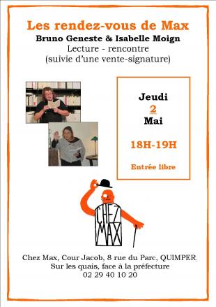 Affiche Rendez-vous de Max de mai
