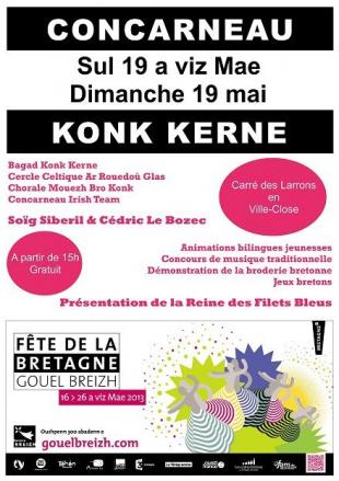 Gouel Breizh e Konk Kerne 2013