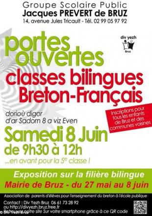 Portes-Ouvertes et exposition des classes bilingues de Bruz