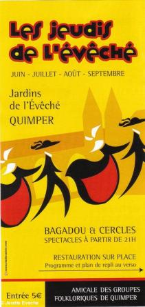 Affiche des Jeudis de l\'Evêché