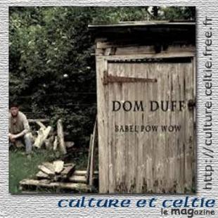 Jaquette du CD de Dom DUFF "Babel Pow Wow"
