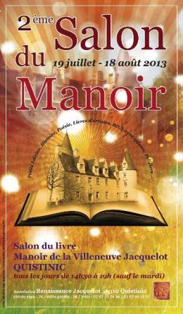 Affiche Salon du Manoir 2013