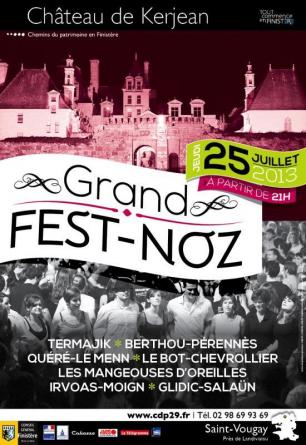 fest-noz du 25 juillet au chateau de Kerjean