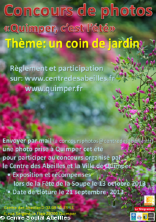 Concours de photo sur le thème du jardin