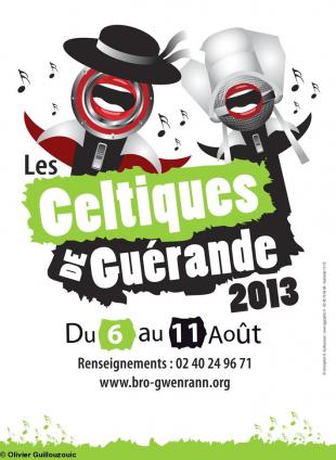 Affiche Celtiques de Guérande 2013 par ’Olivier Guillouzouic http://www.oggraphic.fr/