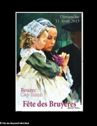 Fête des Bruyères 2013. Affiche de Fañch Moal.