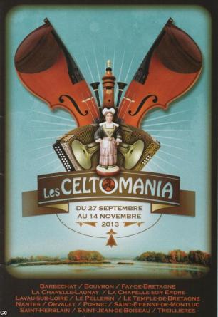 Affiche de Juan Carton. Celtomania 2013.