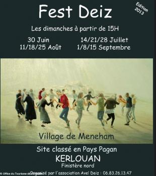 Programme des festoù deiz à Meneham