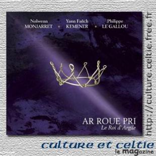 Jaquette du CD de Nolwenn MONJARRET et Philippe LE GALLOU "Ar Roue Pri"