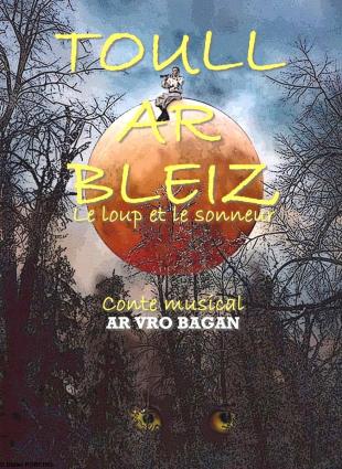 affiche du conte musical TOULL AR BLEIZ