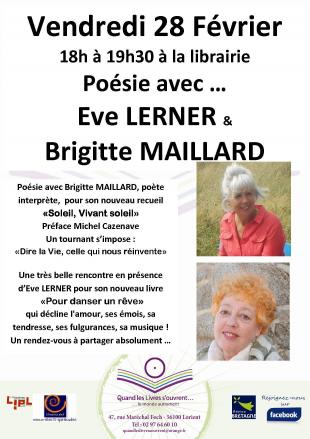 Lecture à la librairie "Quand les livres s'ouvrent".