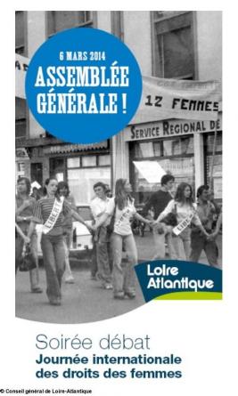 Hôtel du Département. Projection du film <i>Quand les femmes ont pris la colère</i> de René Vautier et Soazig Chappedelaine, 1976 le 6 mars à 18 h. Puis débat. <b>Réserver</b> au 02 40 99 16 90.