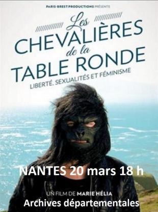 Affiche du film <i>Les Chevalières de la Table Ronde</i>.