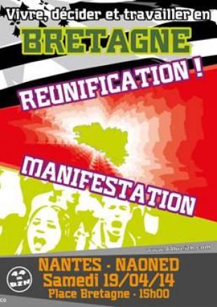 Affiche manifestation du 19 avril 2014